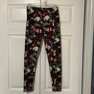 Sueded Christmas Leggings